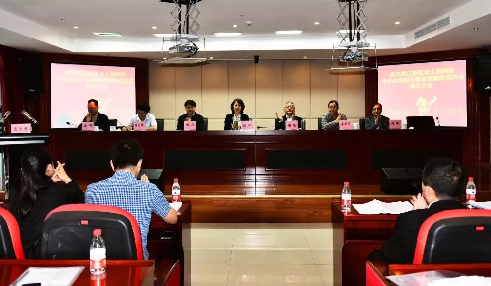 两江新区水土高新园中小企业协会成立 重庆群峰科技公司当选副会长